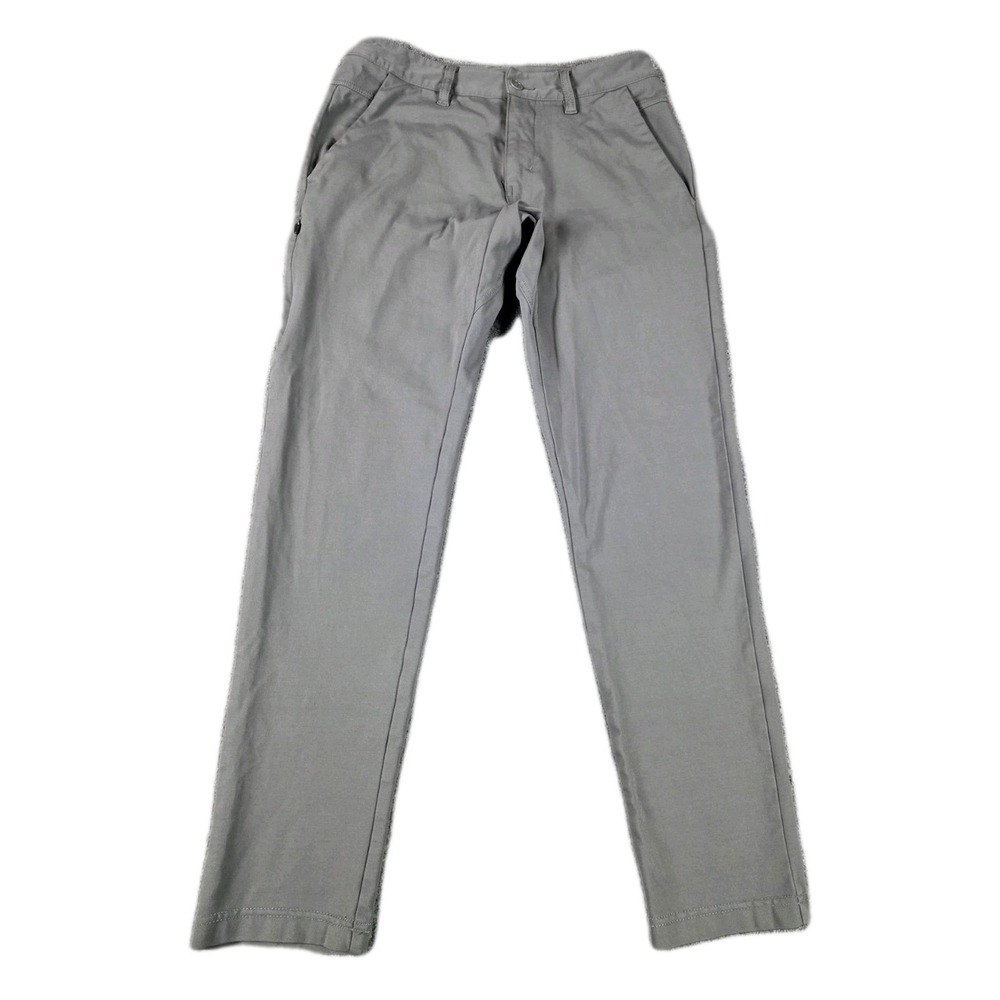 BYLT Pants Mens Small Gray Everyday Pant 2.0 Stretch Casual Chino Performance